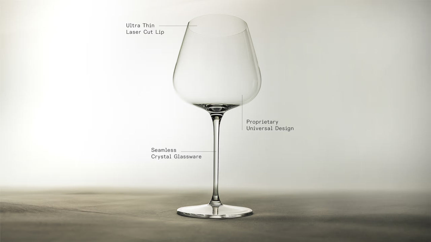 Made In Red Wine glasses 25 oz
