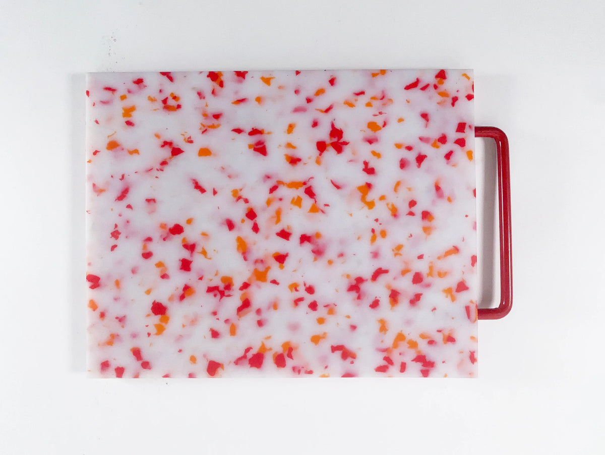 Large Cutting Board / Red-White