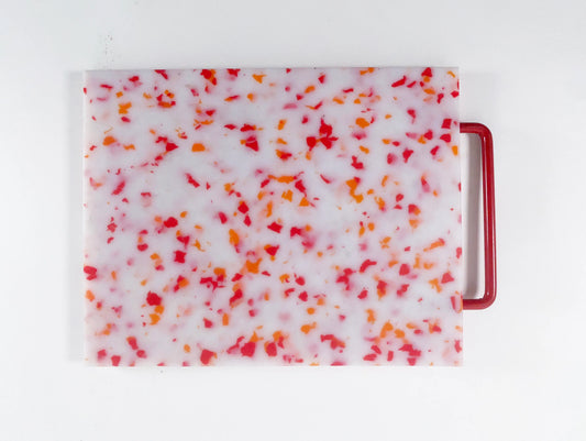 Large Cutting Board / Red-White