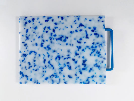Large Cutting Board / Blue-White