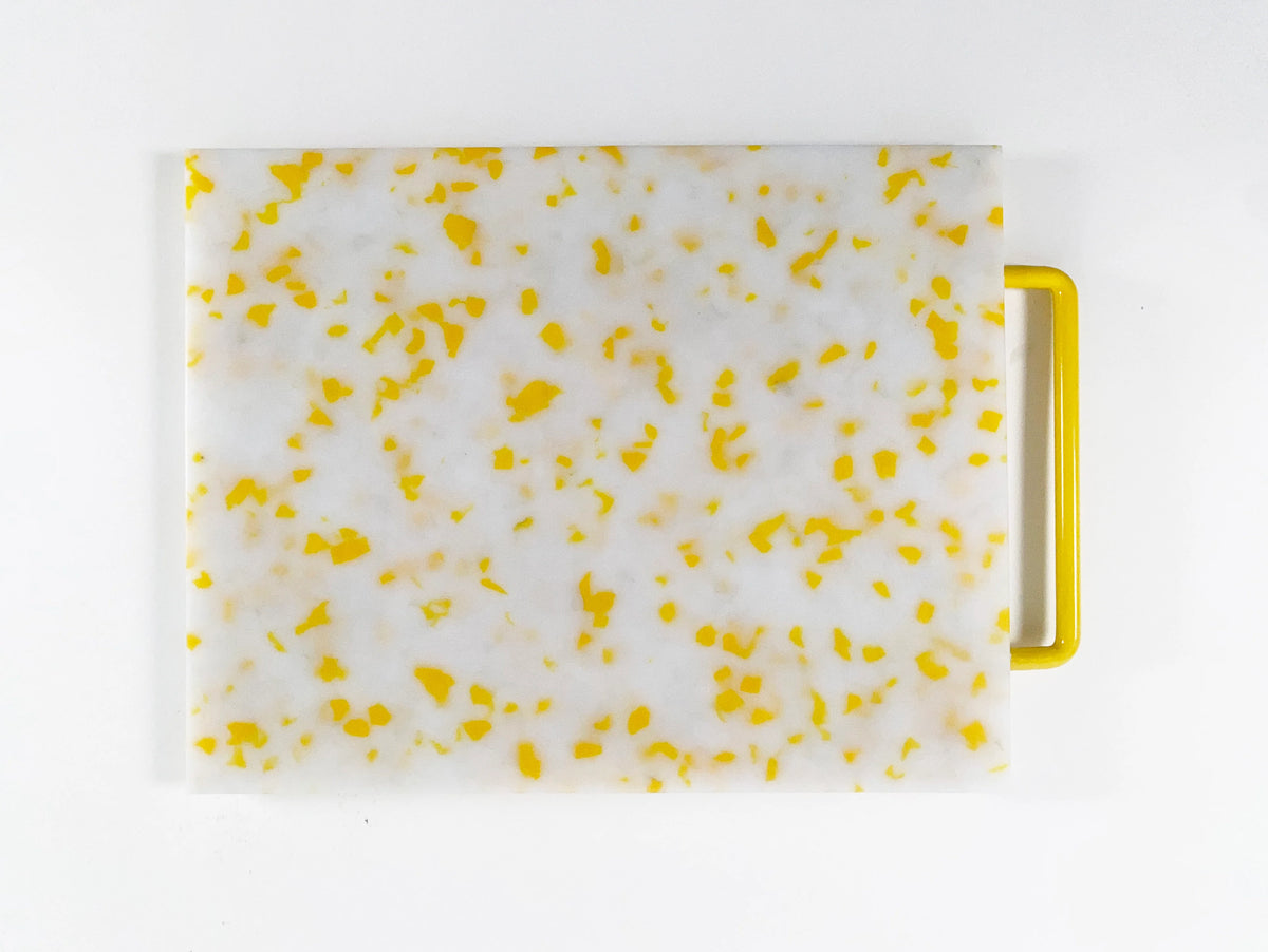 Large Cutting Board / Yellow-White